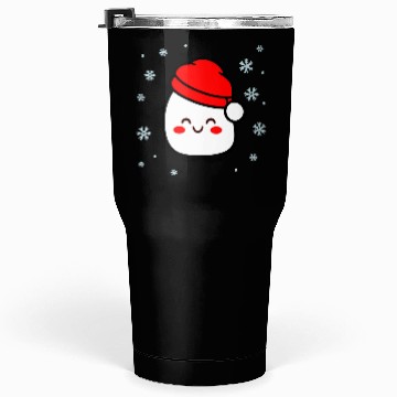 Discover Santa Marshmallow Version 2 Tumblers 30 Oz