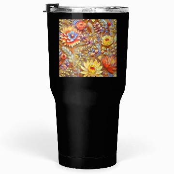 Discover Impressionist Blossoms Tapestry Tumblers 30 Oz