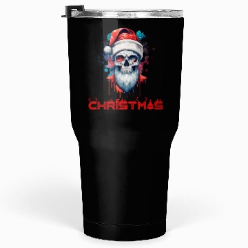 Discover Beard Skull Christmas Tumblers 30 Oz