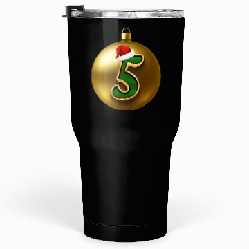Discover 5th Christmas Anniversary - Five Years Old Tumblers 30 Oz