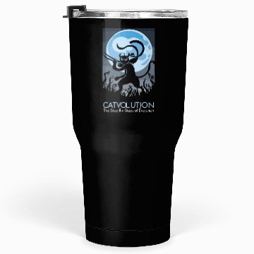 Discover Catvolution The Stealthy Steps of Evolution Tumblers 30 Oz