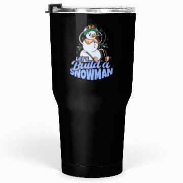 Discover Let's Build a Snowman - Snow Tumblers 30 Oz