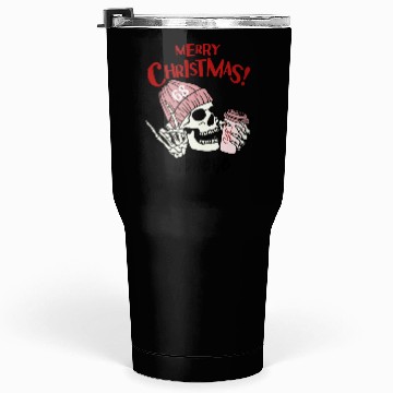Discover Funny Merry Christmas skull Tumblers 30 Oz