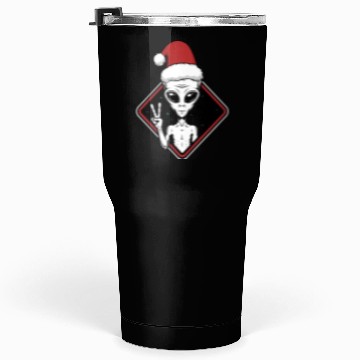 Discover Alien Christmas Peace Tumblers 30 Oz