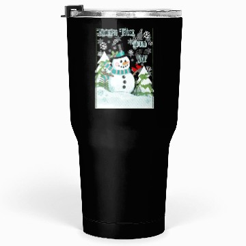 Discover Funny Cranky Snowman Tumblers 30 Oz