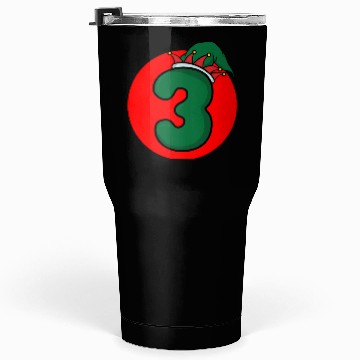 Discover Age 3 Happy Birthday Kid - Third Xmas Number Tumblers 30 Oz