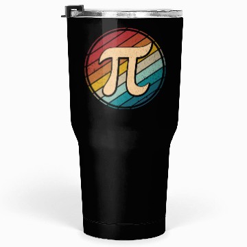 Discover Happy Pi Day Mathematic Math Teacher Vintage Retro Tumblers 30 Oz