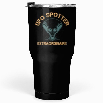 Discover Alien, Aliens, UFO, UAP, Space Unknown Flight Tumblers 30 Oz