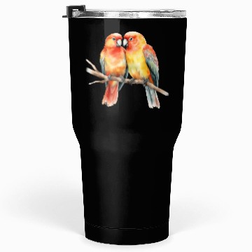 Discover Two Love Birds Tumblers 30 Oz