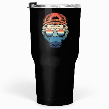 Discover Cheeky Chic: Monkey Face Apparel Tumblers 30 Oz