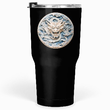 Discover Folklore Dragon Mandala Art Tumblers 30 Oz