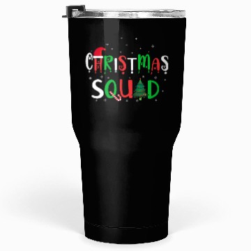 Discover Candy Cane Christmas Squad Santa Claus Winter Tumblers 30 Oz