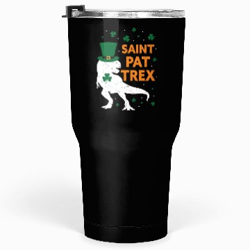 Discover Saint Pat T Rex St Patrick s Day Dinosaur Tumblers 30 Oz