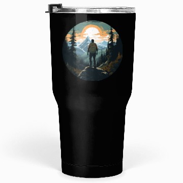 Discover Forest nature trekking adventure Tumblers 30 Oz