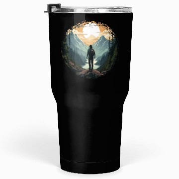 Discover Forest nature trekking adventure Tumblers 30 Oz