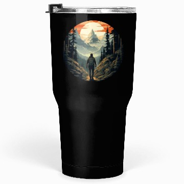 Discover Forest nature trekking adventure Tumblers 30 Oz