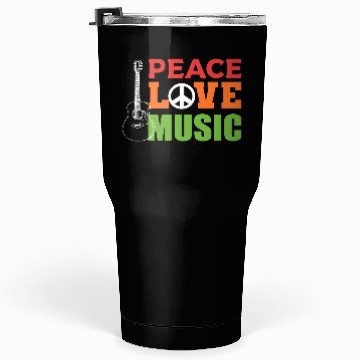 Discover Peace Love Music Composer Gift Tumblers 30 Oz