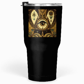 Discover Abstract New Age 1920s Steampunk Design Tumblers 30 Oz