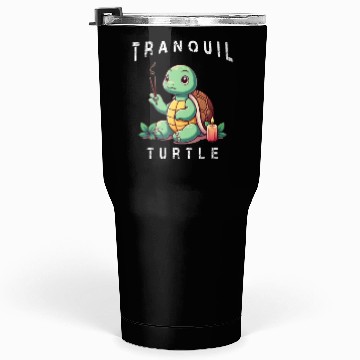 Discover Chilled Turtle Relaxed Turtles Tumblers 30 Oz
