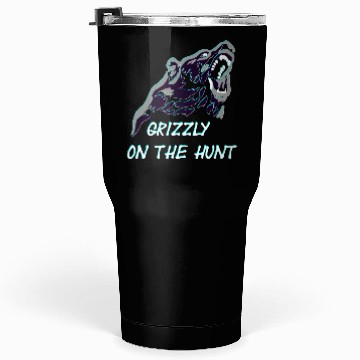 Discover Grizzly On The Hunt Tumblers 30 Oz