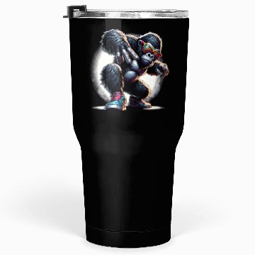 Discover Gorilla With Sunglasses Tumblers 30 Oz