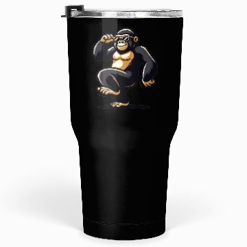 Discover Gorilla With Sunglasses Tumblers 30 Oz