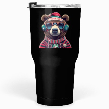Discover Christmas Bear Tumblers 30 Oz