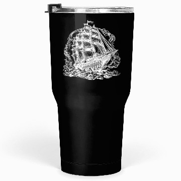 Discover Old Cruise Ship Elegant Sailing Ship Tumblers 30 Oz
