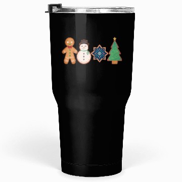 Discover Christmas Gingerbread Cookie Tumblers 30 Oz