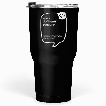 Discover Proud Software Developer Tumblers 30 Oz - Embrace Expertise