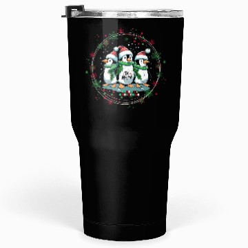 Discover Christmas penguins Tumblers 30 Oz