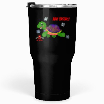 Discover "Tinsel the Turtle" (Snowflake Snuggliezz) Tumblers 30 Oz