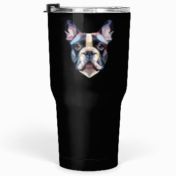 Discover French bulldog, polygon dog,polygon art Tumblers 30 Oz