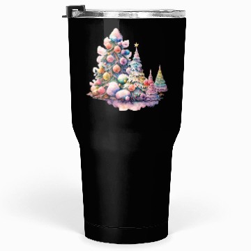 Discover Winter Christmas Tree Tumblers 30 Oz