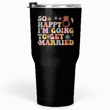 Discover Bride Bridal Party Engagement Tumblers 30 Oz
