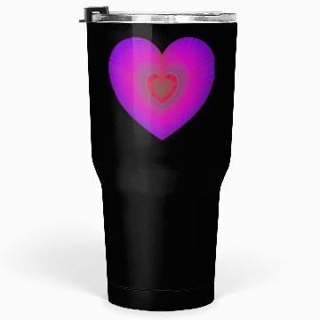 Discover Purple Heart Beating Tumblers 30 Oz