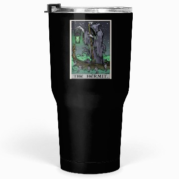 Discover The Hermit Tarot Card Gothic Halloween Grim Reaper Tumblers 30 Oz