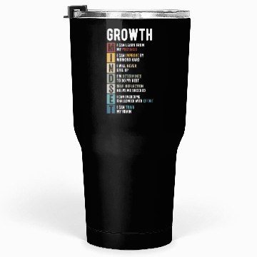 Discover growth mindset Tumblers 30 Oz