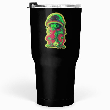 Discover Psychedelic mushroom alien Tumblers 30 Oz