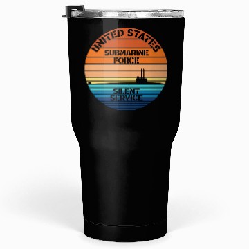 Discover Sunset Us Submarine Force Silent Service Tumblers 30 Oz