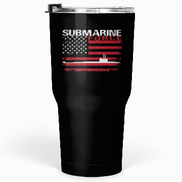 Discover Submarine Force Usa Flag White Stars Tumblers 30 Oz
