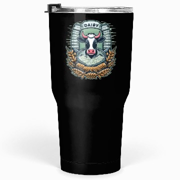 Discover Dairy cow Tumblers 30 Oz