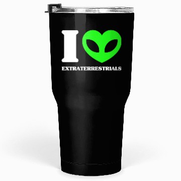 Discover Alien, Aliens, UFO, UAP, Space Unknown Flight Tumblers 30 Oz