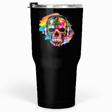 Discover Colorful skull Tumblers 30 Oz