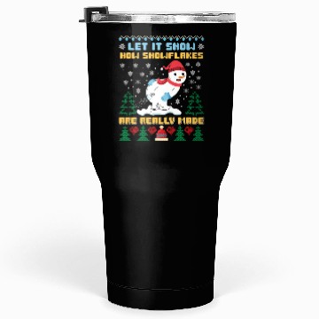 Discover Snowman Let it Snow Christmas Snow Fever Tumblers 30 Oz