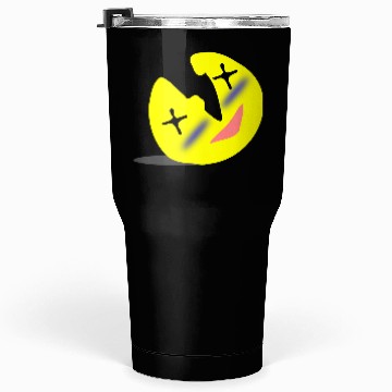Discover Mood Funny Silly Face Cartoon Smile Design Tumblers 30 Oz
