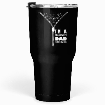 Discover I`m a Programmer Dad Nothing Scares Me Tumblers 30 Oz