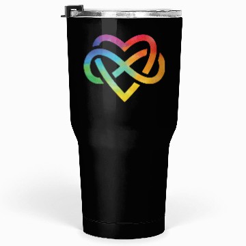 Discover Forever Loved Rainbow Pride Infinite Symbol Tumblers 30 Oz