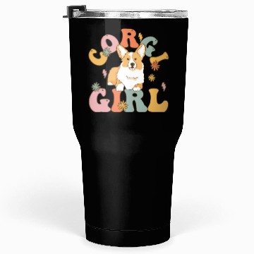 Discover Groovy Female Dog Lover Tumblers 30 Oz