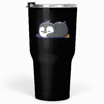 Discover Cute penguin sleeping Tumblers 30 Oz